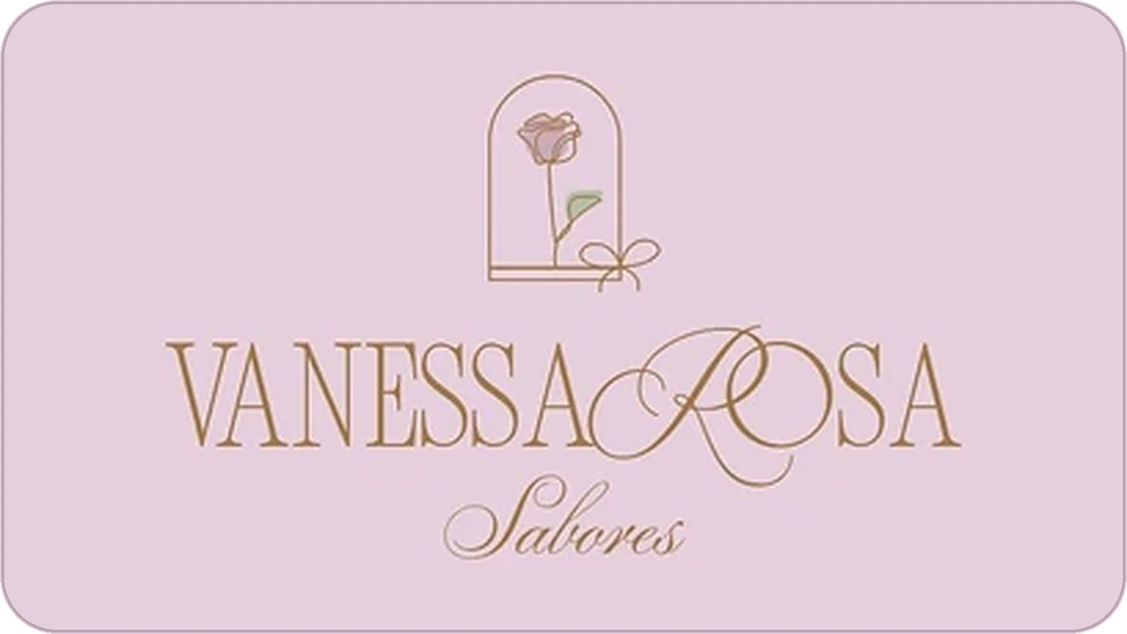 Logótipo Vanessa Rosa Sabores